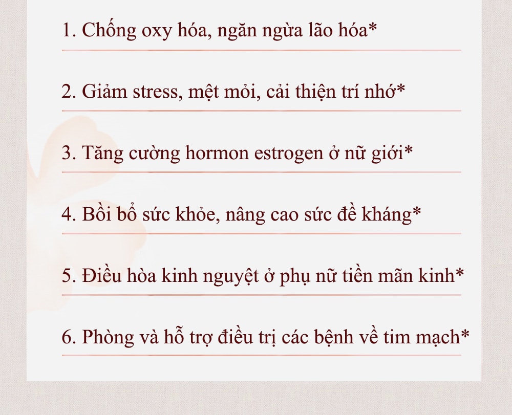 công dụng của cao hồng sâm với phụ nữ