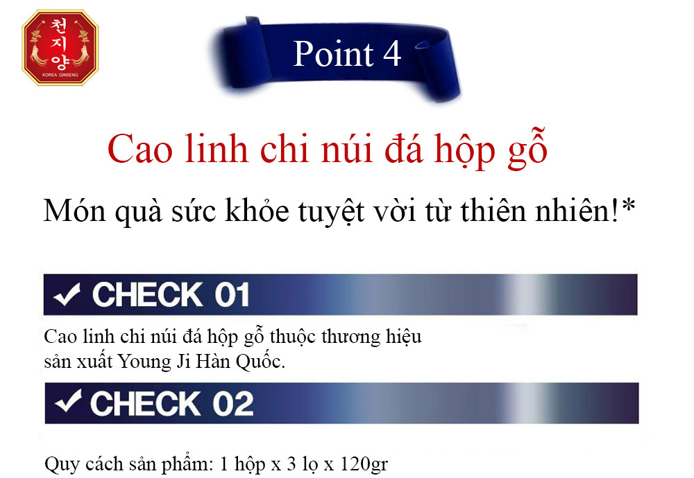 Mua cao linh chi hàn quốc tại hà nội