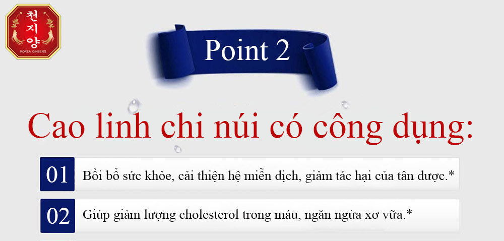 công dụng của cao linh chi