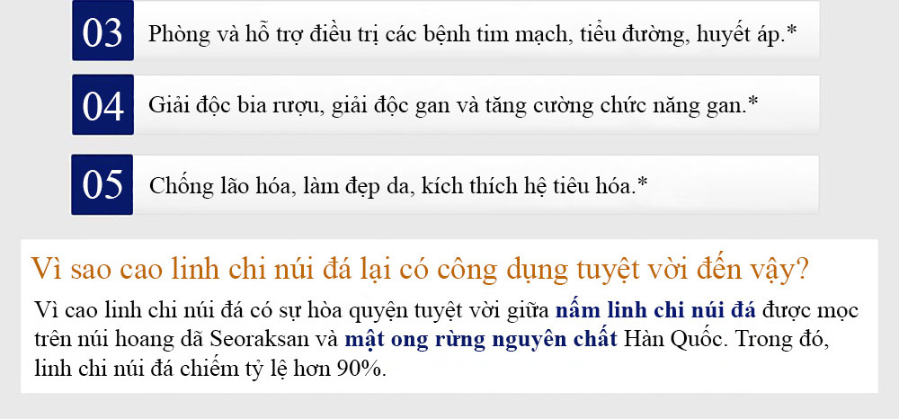 tác dụng của cao linh chi