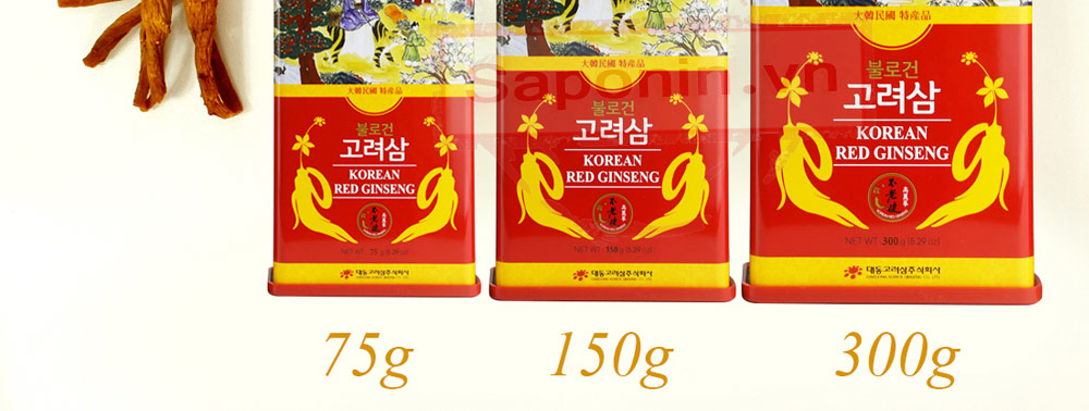 Nhân sâm khô giá bao nhiêu