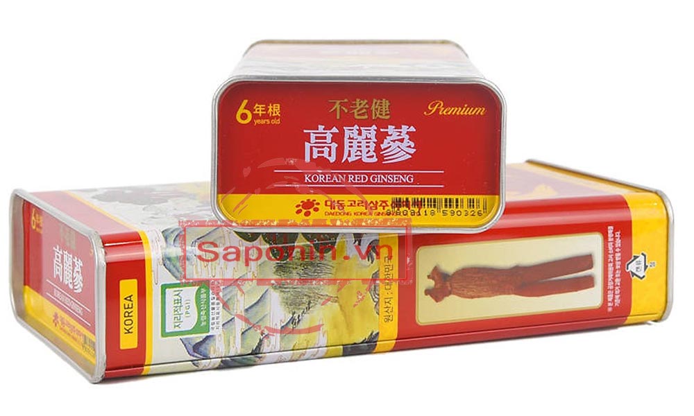 sâm khô hộp thiếc 600gr