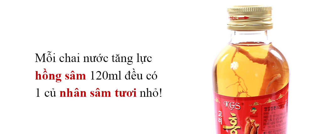 Bán nước sâm hàn quốc dạng chai