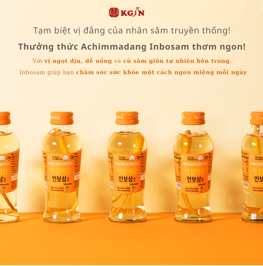 Nước sâm Hàn Quốc