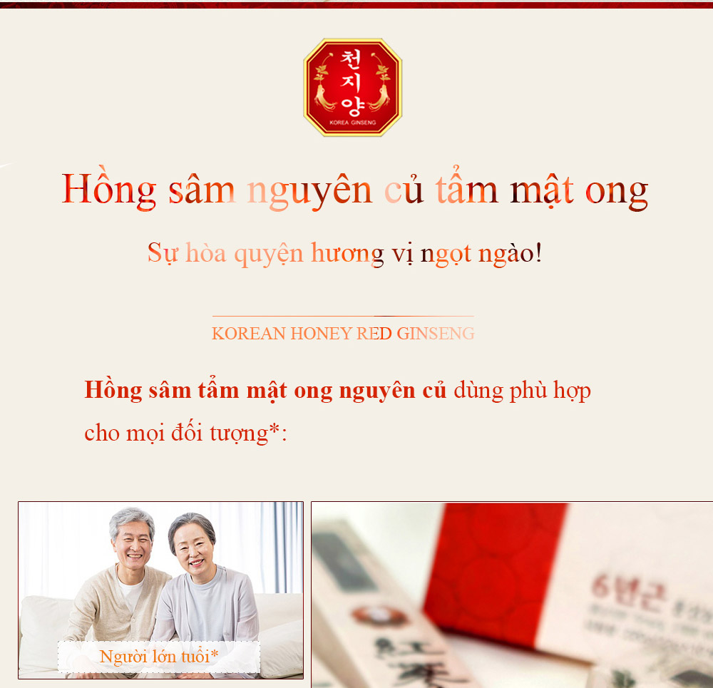 những ai nên dùng hồng sâm tẩm mật ong nguyên củ