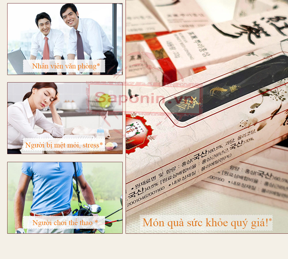 sâm tẩm mật ong nguyên củ dùng cho đối tượng nào