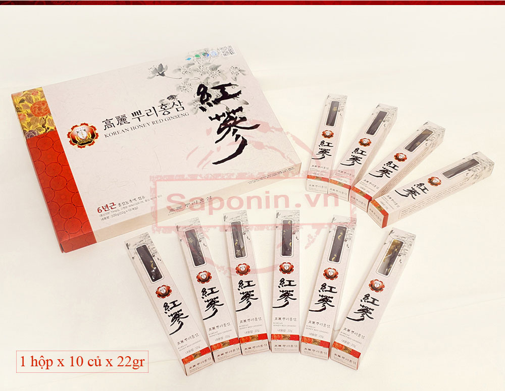 sâm ngâm mật ong hàn quốc