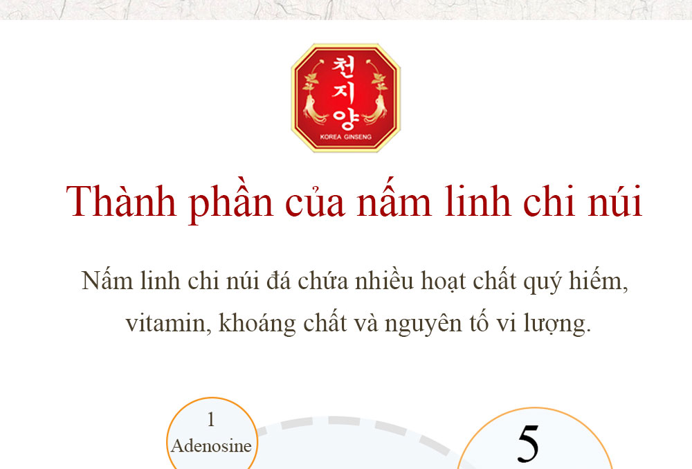 Nấm linh chi hàn quốc túi xanh 1kg